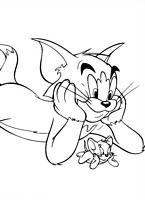 kolorowanki Tom i Jerry malowanki do wydruku numer 38